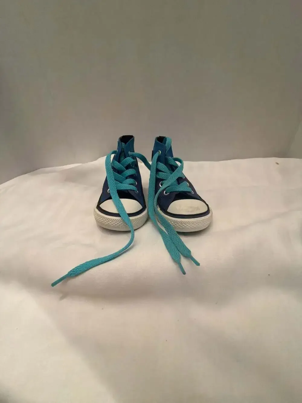 Converse All Star High Top Toddler Shoes Blue Robin's Egg Blue Size 4